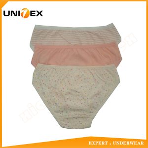 Girls’ Basic Briefs — 3-Piece Pack, Cotton, Custom Print — Girls' Underwear programme — OEM & private label sample photo 2