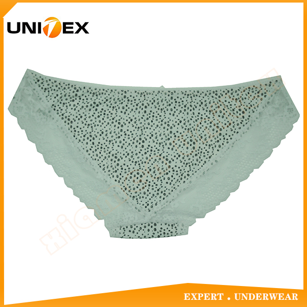 Women’s Briefs — Cotton/Spandex, All-Over Print — Women's Underwear programme — OEM & private label detail photo 2
