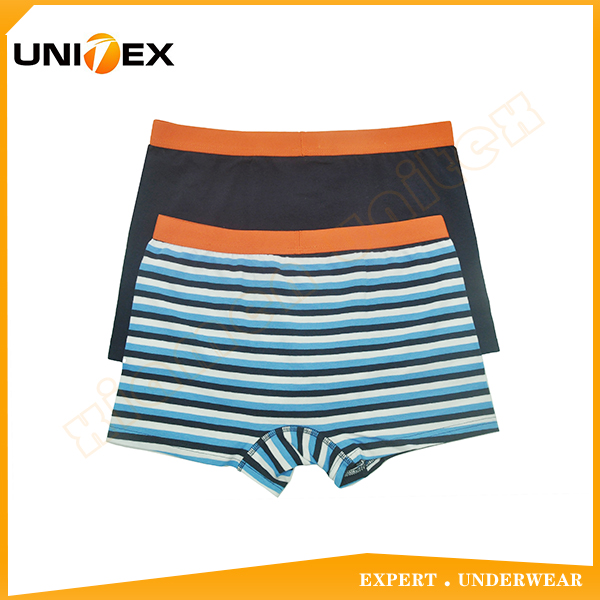 Boys’ Boxer Briefs — 2-Piece Pack, Cotton/Spandex, Custom Print — Boys' Boxers & Boxer Shorts programme — OEM & private label detail photo 2