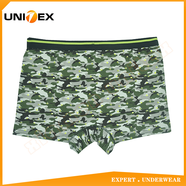 Boys’ Boxer Briefs — Cotton, Custom Print — Colourful Print — Boys' Boxers & Boxer Shorts programme — OEM & private label detail photo 2