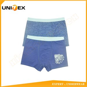 Boys’ Classic Boxer Shorts — 2-Piece Pack, Cotton, Custom Print — Boys' Boxers & Boxer Shorts programme — thumbnail of OEM & private label sample 1