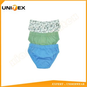 Boys’ Classic Briefs — 3-Piece Pack, Cotton, Custom Print — Boys' Briefs & Thongs programme — thumbnail of OEM & private label sample 2