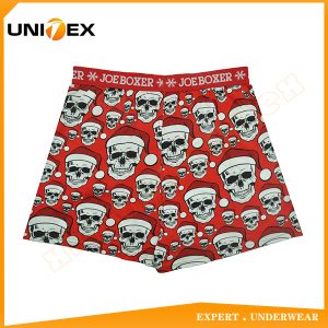 Men’s Boxer Briefs — Cotton, Reactive Print, Jacquard Elastic — Men's Boxers & Boxer Briefs programme — thumbnail of OEM & private label sample 2