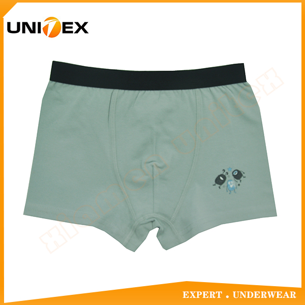 Boys’ Basic Boxer Shorts — Cotton, Solid Colour, Breathable — Boys' Underwear programme — OEM & private label sample photo 1