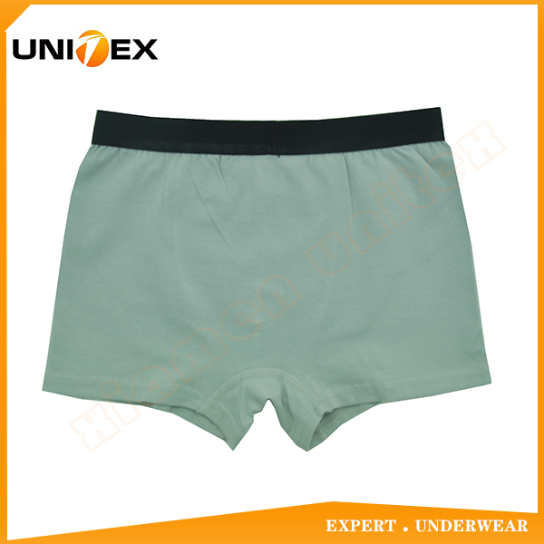 Boys’ Basic Boxer Shorts — Cotton, Solid Colour, Breathable — Boys' Boxers & Boxer Shorts programme — OEM & private label detail photo 2