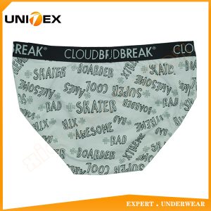 Boys’ Thong Briefs — Cotton, Custom Print — Boys' Briefs & Thongs programme — thumbnail of OEM & private label sample 2