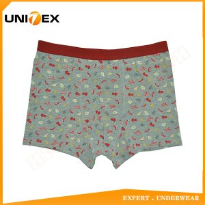 Kids’ Classic Boxer Shorts — Cotton, Custom Print, Teen — Boys' Boxers & Boxer Shorts programme — thumbnail of OEM & private label sample 1