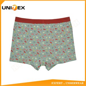 Kids’ Classic Boxer Shorts — Cotton, Custom Print, Teen — Boys' Boxers & Boxer Shorts programme — thumbnail of OEM & private label sample 2