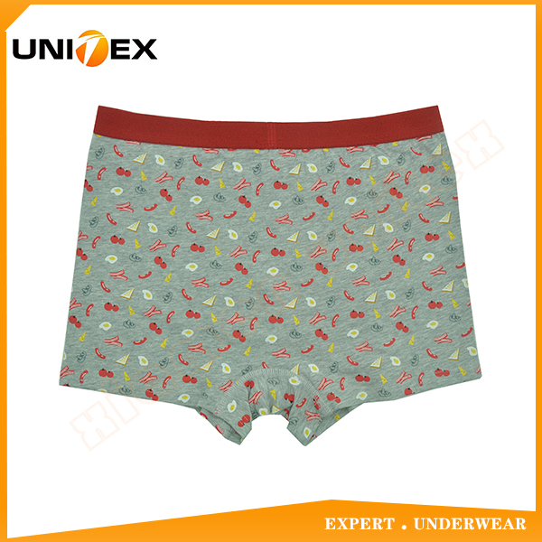 Kids’ Classic Boxer Shorts — Cotton, Custom Print, Teen — Boys' Boxers & Boxer Shorts programme — OEM & private label detail photo 2