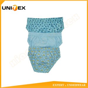 Boys’ Basic Briefs — 3-Piece Pack, Cotton, Custom Print, Semi-Combed — Boys' Briefs & Thongs programme — thumbnail of OEM & private label sample 2