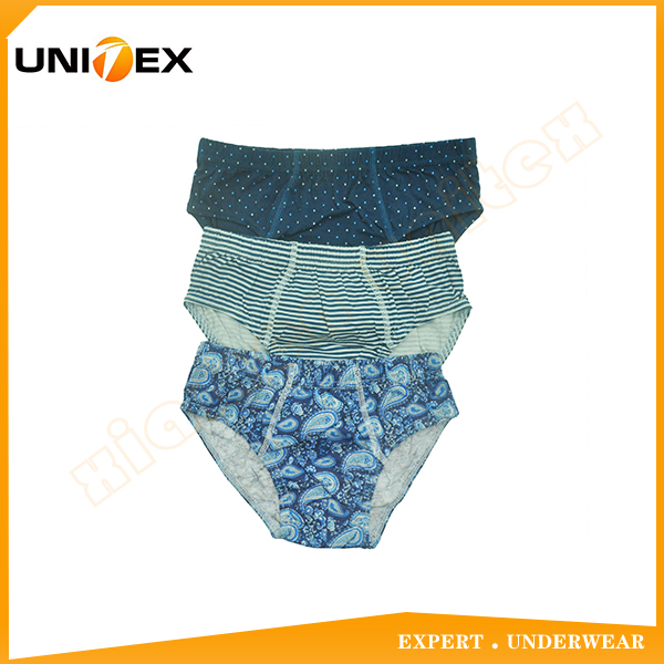 Boys’ Basic Briefs — 3-Piece Pack, Cotton, Custom Print — knitted — Boys' Underwear programme — OEM & private label sample photo 1