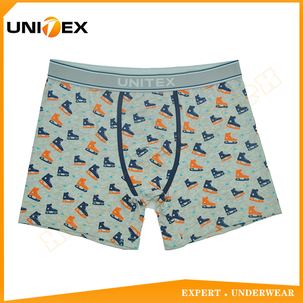 Men’s Boxer Shorts — Cotton, Custom Print, Jacquard Elastic — Men's Boxers & Boxer Briefs programme — OEM & private label product photo 1