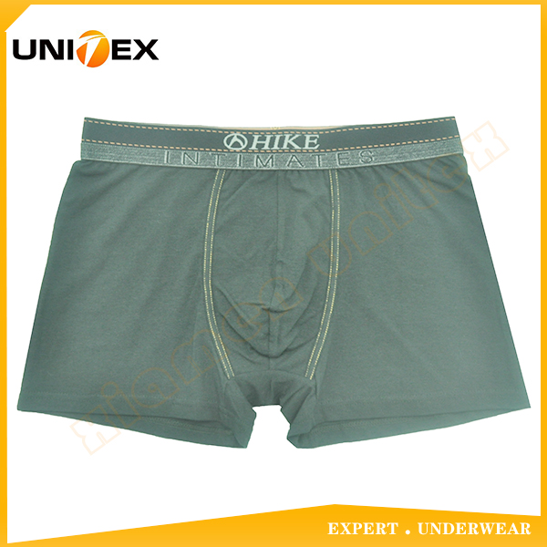 Men’s Boxer Briefs — Cotton/Spandex, Jacquard Elastic — Men's Underwear programme — OEM & private label sample photo 1
