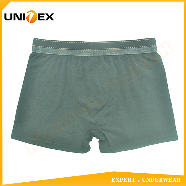 Men’s Boxer Briefs — Cotton/Spandex, Jacquard Elastic — Men's Boxers & Boxer Briefs programme — OEM & private label detail photo 2
