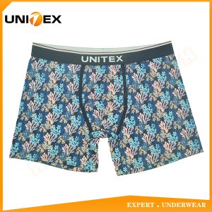 Men’s Boxer Briefs — Cotton, Custom Print, Jacquard Elastic — Men's Boxers & Boxer Briefs programme — thumbnail of OEM & private label sample 1