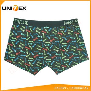 Men’s Underwear — Cotton, Custom Print, Jacquard Elastic — Printed — Men's Boxers & Boxer Briefs programme — thumbnail of OEM & private label sample 2