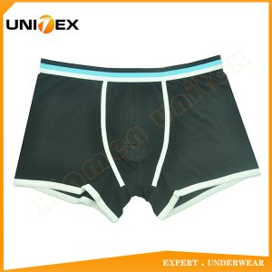Men’s Classic Boxer Shorts — Cotton/Spandex — solid — Men's Boxers & Boxer Briefs programme — thumbnail of OEM & private label sample 1