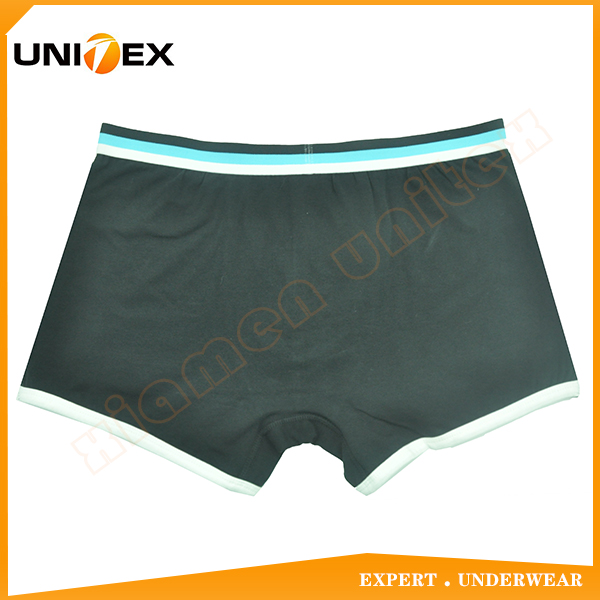 Men’s Classic Boxer Shorts — Cotton/Spandex — solid — Men's Boxers & Boxer Briefs programme — OEM & private label detail photo 2