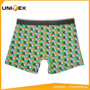 Men’s Boxer Briefs — Cotton, Custom Print, Jacquard Elastic — Printed — Men's Boxers & Boxer Briefs programme — thumbnail of OEM & private label sample 2