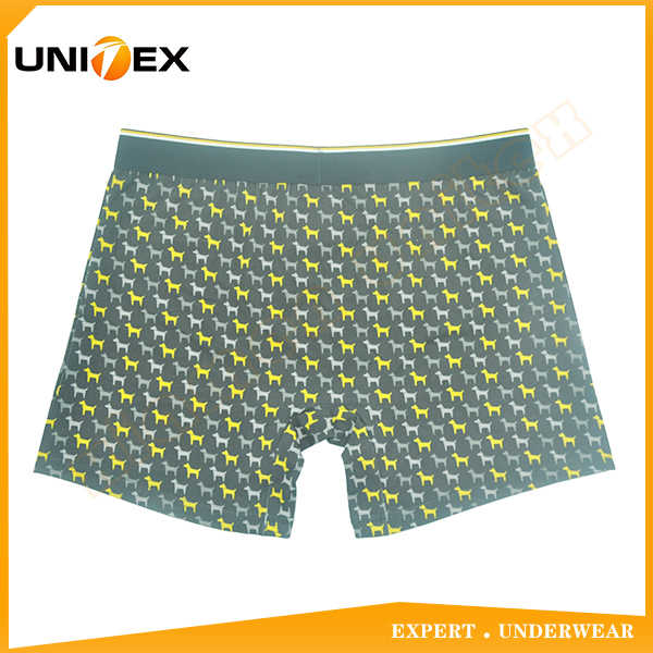 Men’s Soft Boxer Shorts — Cotton, Jacquard Elastic — Men's Boxers & Boxer Briefs programme — OEM & private label detail photo 2