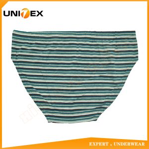Men’s Briefs — Cotton, Yarn-Dyed Stripe — mature — Men's Briefs programme — OEM & private label sample photo 2
