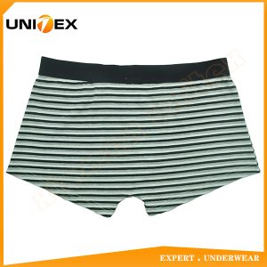 Men’s Boxer Shorts — Cotton, Jacquard Elastic, Yarn-Dyed Stripe — Men's Boxers & Boxer Briefs programme — thumbnail of OEM & private label sample 2