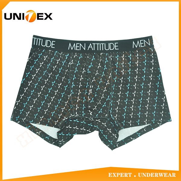 Men’s Soft Boxer Shorts — Cotton, Custom Print — Men's Underwear programme — OEM & private label sample photo 1