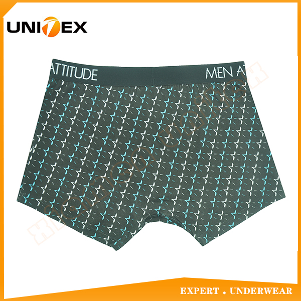 Men’s Soft Boxer Shorts — Cotton, Custom Print — Men's Boxers & Boxer Briefs programme — OEM & private label detail photo 2