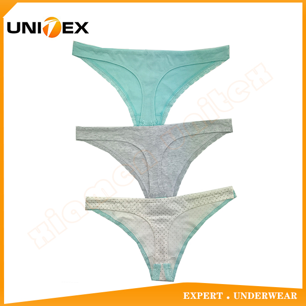 Women’s Soft Underwear — 3-Piece Pack, Cotton, Custom Print — Women's Underwear programme — OEM & private label detail photo 2