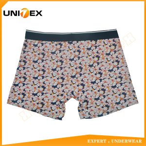 Men’s Boxer Shorts — Cotton, Jacquard Elastic — Men's Boxers & Boxer Briefs programme — thumbnail of OEM & private label sample 2
