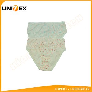 Girls’ Bikini Briefs — 2-Piece Pack, Cotton, All-Over Print — Girls' Underwear programme — thumbnail of OEM & private label sample 1
