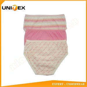 Girls’ Briefs — 3-Piece Pack, Cotton, Custom Print — Girly Design — Girls' Underwear programme — thumbnail of OEM & private label sample 2