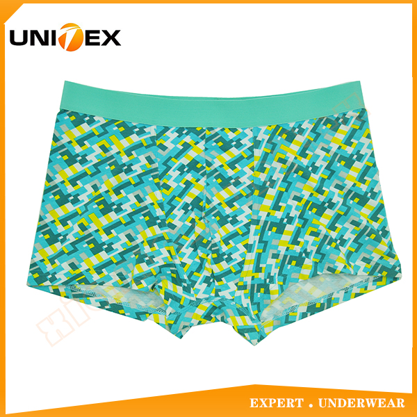 Men’s Trunks — Cotton, Reactive Print — Men's Boxers & Boxer Briefs programme — OEM & private label product photo 1