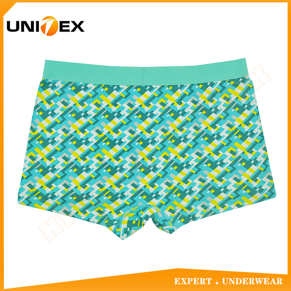 Men’s Trunks — Cotton, Reactive Print — Men's Boxers & Boxer Briefs programme — OEM & private label detail photo 2