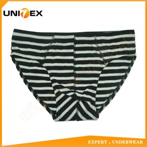 Men’s Briefs — Cotton, Yarn-Dyed Stripe — Men's Briefs programme — OEM & private label sample photo 1