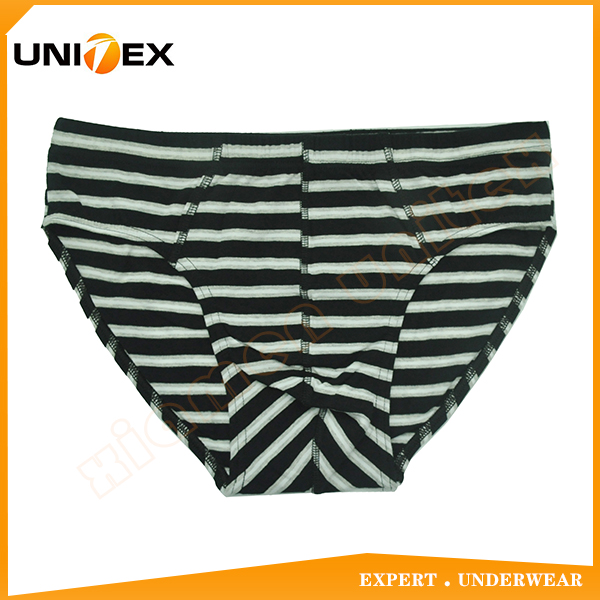 Men’s Briefs — Cotton, Yarn-Dyed Stripe — Men's Underwear programme — OEM & private label sample photo 1
