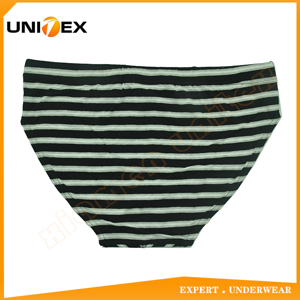 Men’s Briefs — Cotton, Yarn-Dyed Stripe — Men's Briefs programme — OEM & private label detail photo 2