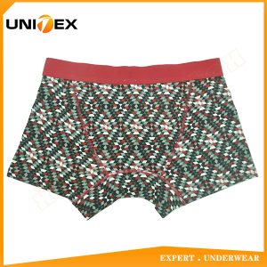 Men’s Boxer Shorts — Cotton, Reactive Print, Jacquard Elastic — Fun Print — Men's Boxers & Boxer Briefs programme — thumbnail of OEM & private label sample 2