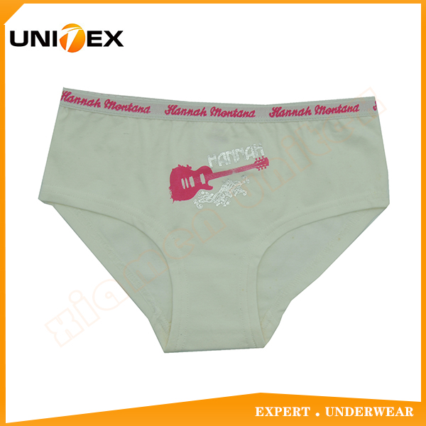 Girls’ Briefs — Cotton, Jacquard Elastic — Girls' Underwear programme — OEM & private label product photo 1