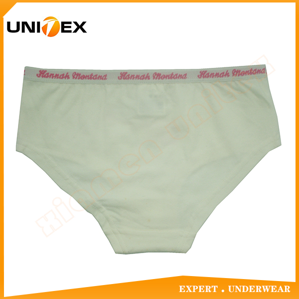 Girls’ Briefs — Cotton, Jacquard Elastic — Girls' Underwear programme — OEM & private label detail photo 2