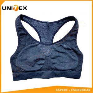 Women’s Sports Bra — Nylon/Spandex, Seamless, Comfort Fit — Sport Bras programme — thumbnail of OEM & private label sample 1