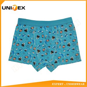 Boys’ Boxer Shorts — Cotton, All-Over Print — Water-Repellent — Boys' Boxers & Boxer Shorts programme — thumbnail of OEM & private label sample 1
