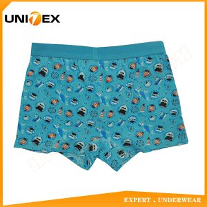 Boys’ Boxer Shorts — Cotton, All-Over Print — Water-Repellent — Boys' Boxers & Boxer Shorts programme — thumbnail of OEM & private label sample 2