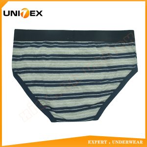 Men’s Underwear — Cotton, Yarn-Dyed Stripe — Men's Briefs programme — thumbnail of OEM & private label sample 2