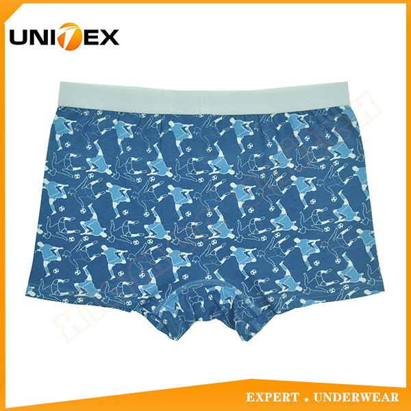 Boys’ Underwear — Cotton, All-Over Print — Boys' Boxers & Boxer Shorts programme — OEM & private label detail photo 2