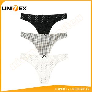 Women’s Bikini Briefs — 3-Piece Pack, Cotton, Custom Print, AOP Print — Women's Underwear programme — OEM & private label sample photo 1