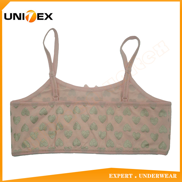 Girls’ Sports Bra — Cotton, Comfort Fit — Girls' Underwear programme — OEM & private label detail photo 2