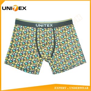 Men’s Soft Boxer Briefs — Cotton, Jacquard Elastic, Comfort Fit — Men's Boxers & Boxer Briefs programme — thumbnail of OEM & private label sample 1