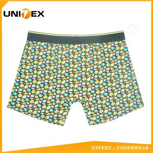 Men’s Soft Boxer Briefs — Cotton, Jacquard Elastic, Comfort Fit — Men's Boxers & Boxer Briefs programme — thumbnail of OEM & private label sample 2