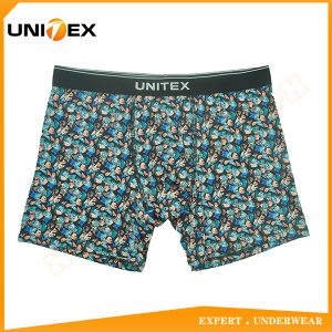 Men’s Boxer Briefs — Polyester, Custom Print, Jacquard Elastic — Men's Boxers & Boxer Briefs programme — thumbnail of OEM & private label sample 1